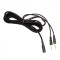 HYPERX 4 POLE TO DUAL 3.5MM CLOUD PC EXTENSION CABLE
