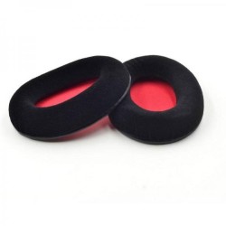 HyperX Cloud Velour Ear Cushions (Black/Red)