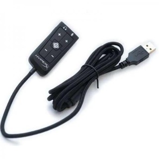 HYPERX CLOUD USB 7.1 AUDIO DONGLE CONTROL BOX BLACK