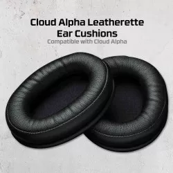 HyperX Cloud Alpha Leather Ear Cushions