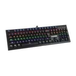 COSMIC BYTE CB-GK-07 AURORA MECHANICAL KEYBOARD WITH RAINBOW LED, BACKLIGHT EFFECTS, ANTI-GHOSTING