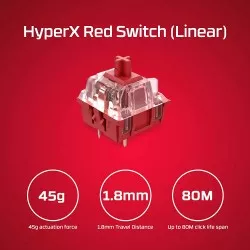 HyperX Alloy Origins 60% Red Switch RGB Mechanical Gaming Keyboard