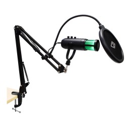 COSMIC BYTE DESK ARM MOUNT WITH POP FILTER FOR DEIMOS RGB MICROPHONE