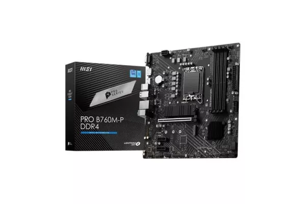 Buy The MSI Pro B760M-P DDR4 mATX Motherboard At Best Price In ...
