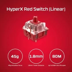 HyperX Alloy Origins 60 Red switch